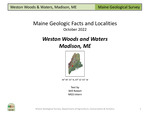 Weston Woods and Waters, Madison, ME