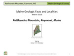 Rattlesnake Mountain, Raymond, Maine