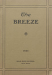Breeze, The, Vol. XXXV, No. 1, 1935 by Milo High School, Students of; Frances Rhoda Editor-In-Chief; Goldie Russell Assistant Editor-In-Chief; Anne Anderson Social Editor; and Kenneth Rollins Literary Editor