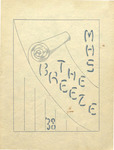 Breeze, The, Vol. XXXVIII, No. 1, 1938 by Milo High School, Students of; Renaldo Larouche Editor-In-Chief; Arnold Gould Assistant Editor-In-Chief; Joyce Bundy Social Editor; and Rebecca Gould Literary Editor