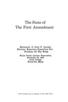 The State of the First Amendment (1978) by Jack C. Landau