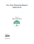 Ten Year Planning Report 2009-2018 by HNTB
