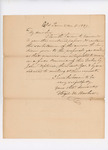 1829-11-05 Letter from Virgil Barber to John G. Deane regarding the Penobscot Nations's answer to Deane's proposed land sale by Virgil H. Barber and John Neptune
