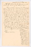 1831-07-11 Memorial of Chief Francis Joseph Neptune of the Passamaquoddy Tribe to the Governor of Maine requesting reinstatement of Peter Goulding as Agent by Passamaquoddy Tribe, Francis Joseph Neptune, and Deacon Sockbason