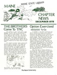 Maine Chapter News : December 1978