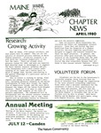 Maine Chapter News : April 1980