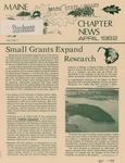 Maine Chapter News : April 1982