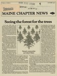 Maine Chapter News : October 1985
