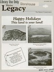 Maine Legacy : December 1989