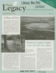 Maine Legacy : Fall 1993