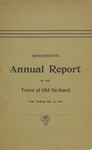 Seventeenth Annual Report of the Town of Old Orchard, Year Ending Jan. 31, 1900 by Town of Old Orchard