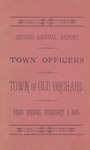 Second Annual Report of the Town Officers of the Town of Old Orchard for the Year Ending February 1, 1885 by Town of Old Orchard