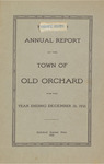 Thirty-ninth Annual Report of the Town of Old Orchard for the Year Ending December 31, 1921