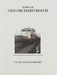Town of Old Orchard Beach, F.Y. 2001 Annual Report by Town of Old Orchard
