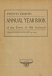 Twenty Eighth Annual Year Book of the Town of Old Orchard, Year Ending January 31, 1911 by Town of Old Orchard Beach