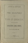 Annual Report of the Selectmen of the Town of Orrington and the Report of the Superintending School Committee For the Year 1884-1885 by Town of Orrington, Maine