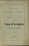 Annual Report of the Selectmen, Treasurer and Supervisor of Schools of the Town or Orrington for the Year 1895-1896