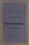 Annual Report of the Selectmen, Treasurer and Supervisor of Schools of the Town or Orrington for the Year 1899-1900 by Town of Orrington, Maine