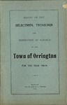 Annual Report of the Selectmen, Treasurer and Supervisor of Schools of the Town or Orrington for the Year 1900-1901