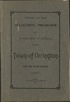 Annual Report of the Selectmen, Treasurer and Supervisor of Schools of the Town or Orrington for the Year 1903-1904 by Town of Orrington, Maine