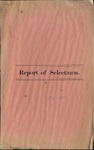 Report of Selectmen of the Town of Orrington for 1886-1887
