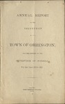 Annual Report of the Selectmen of the Town of Orrington and the Supervisor of Schools For the Year 1879-1880