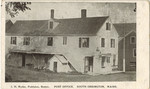 Postcard, Post Office, South Orrington, 1912 by Orrington Historical Society
