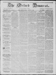 The Oxfored Democrat: Vol. 17, No. 28 - August 03,1866