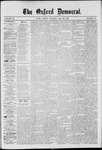 The Oxford Democrat: Vol. 38, No. 18 - May 23,1871