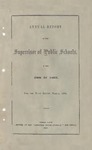 1859 Paris Maine School Superintendent Report by Municipal Officers of Paris Maine