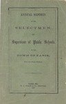 1862 Paris Maine Town Report by Municipal Officers of Paris Maine