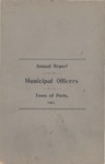 1906 Paris Maine Town Report by Municipal Officers of Paris Maine