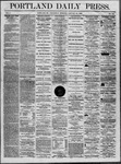 Portland Daily Press: January 21,1863