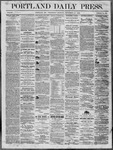 Portland Daily Press: September 23,1863