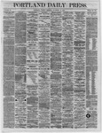 Portland Daily Press: November 15,1864