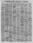 Portland Daily Press: October 27,1864