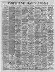Portland Daily Press: October 28,1864