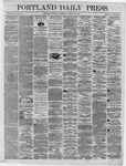 Portland Daily Press: March 30,1865