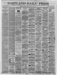 Portland Daily Press: March 31,1865