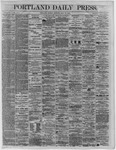 Portland Daily Press:  July 10,1865