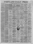 Portland Daily Press:  August 15,1865