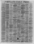 Portland Daily Press:  August 24,1865