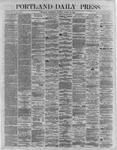 Portland Daily Press:  August 30,1865