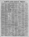 Portland Daily Press: October 23,1865