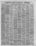 Portland Daily Press: October 25,1865