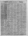 Portland Daily Press: October 31,1865