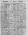 Portland Daily Press: November 01,1865