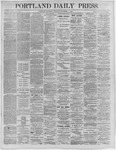 Portland Daily Press: November 04,1865