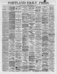 Portland Daily Press: November 11,1865