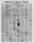 Portland Daily Press: November 15,1865